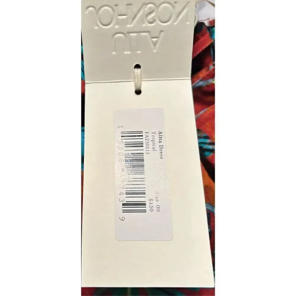 Ulla Johnson Alita Mini Dress in Tropical NWT Size 00